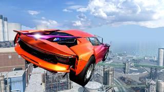 Epic High Speed Car Jumps #331 – BeamNG Drive | CrashBoomPunk