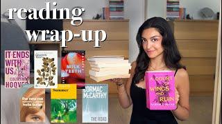 all the books I read in august (reading wrap-up)