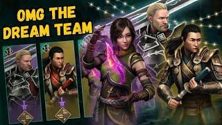 Trying The Famous Trio  Itu, Marcus & June  Shadow Fight 4 Arena | SPIRIT DEATH 07 |@SD07ClanSFA