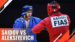 SAIDOV Said vs ALEKSIYEVICH Yauheni. World Sambo Championships 2022 Bishkek, Kyrgyzstan