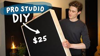 How To Make Your Own Acoustic Panels - DIY Professional Acoustic Treatment for Home Studio