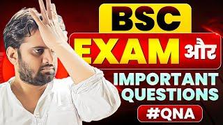 B.Sc Exam और Important Questions!QNA!Be DKDian