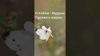 Омар Хайям - Мудрые стихи о жизни