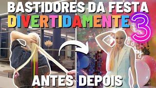 BASTIDORES DA ORGANIZAÇÃO DA  MINHA FESTA DE DIVERTIDAMENTE 3 ( PARTE2 )