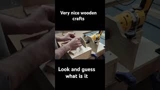 very nice wooden crafts #woodcraft #wood #woodwork