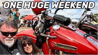 1500Kms on a Harley Davidson, Evofest, Rutherglen Rumble and a Poker Run