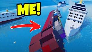 Most Destructive Roblox SHIP GAME EVER! - Sinking Simulator