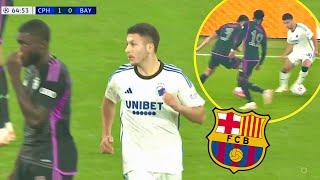 Roony Bardghji vs Bayern in The Champions League | BARCA TARGET 