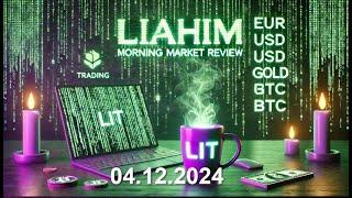 Кофе+ Сценарий на торговый день • 04.12.2024 • по евро и золоту • LiT | LiAHiM TRADiNG