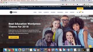 How to import Demo Data & Use Eikra - Education WordPress Theme by RadiusTheme