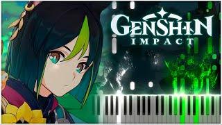 Hustle and Bustle of Ormos (Genshin Impact) 【 PIANO TUTORIAL 】