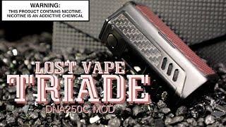 Triade DNA250C Mod by Lost Vape ~Vape Mod Review~