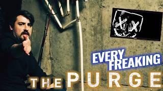 I explain all 5 The Purge movies so my patrons don't purge me