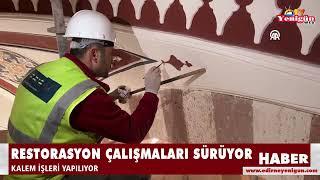 Restorasyon çalışmaları sürüyor