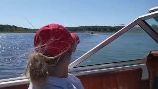 Boating on Truman Lake (MO), Oct. 3, 2024