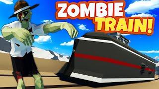 We Used a Train to ESCAPE the Zombie Apocalypse in Stormworks Multiplayer!