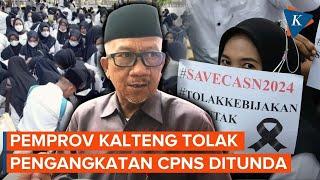 Tak Sepakat! Pemprov Kalteng Tolak Penundaan Pengangkatan CPNS