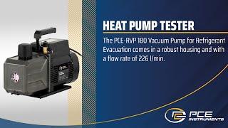 PCE-RVP 180 Vacuum Pump for Refrigerant | PCE Instruments