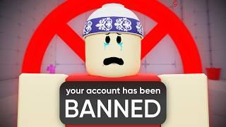 i got BANNED from Roblox Rivals..