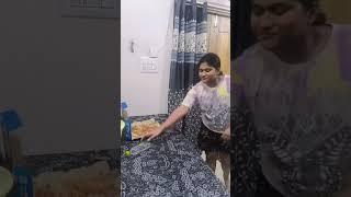 Flip the bottle and eat the pizza | Bruni Ambuja vlog