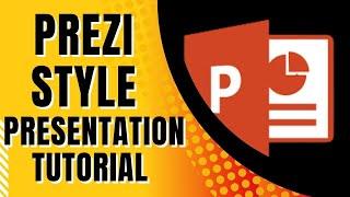 Prezi Style Presentation Tutorial  In PowerPoint