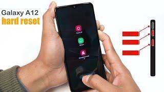 Samsung Galaxy A12 Full Hard Reset ( Remove screen lock)