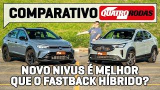 VW Nivus 2025 vs Fiat Fastback Hybrid: WE COMPARE the coupe SUVs!