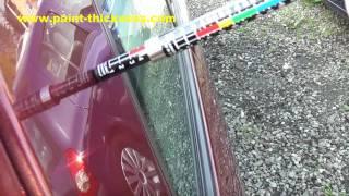 CRASH CHECK CAR PAINT COATING THICKNESS TESTER GAUGE BIT3003. [HD]