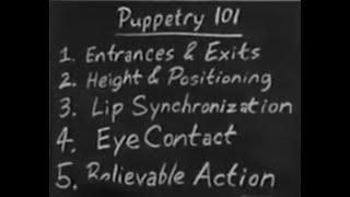 Puppet Training   Learn the 5 Basic Skills for Good Puppetry