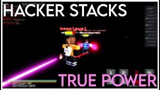 Roblox | SOULSHATTERS | HACKER STACKS TRUE POWER BETTY