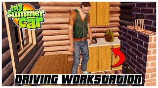 DRIVING WORKSTATION MY SUMMER CAR MOVEABLE COMPUTER 2023 | Ogygia Vlogs