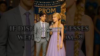 Disney Princesses… went to prom?! #disney  #shorts  #disneyprincess