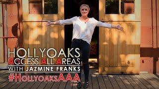 #HollyoaksAAA with Jazmine Franks