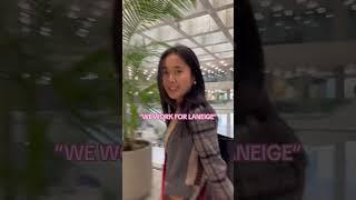 WE WORK FOR LANEIGE...