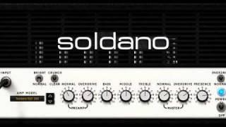 Amplitube 3's Soldano - This Fire Burns (Killswitch Engage Cover)