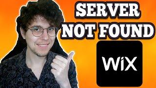 How To Fix Wix Server Cannot Be Found