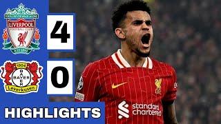 Liverpool vs Bayer Leverkusen (4-0) Extended HIGHLIGHTS | UEFA Champions League