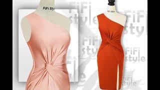 FiFi Style : Design 3D twist dress