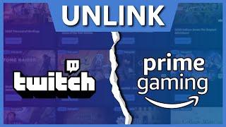 How To Unlink Your Twitch Account From Prime Gaming