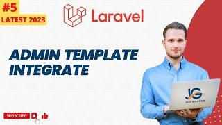 #5 Admin Panel Template Integrate in Laravel 9 | #laravel9 Latest 2023