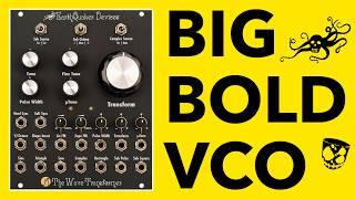 Complex Morphing VCO, Subs, FM & more // The Wave Transformer by Earthquaker Devices (Eurorack Demo)