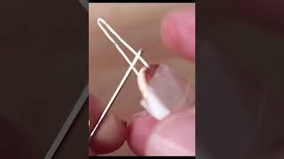 How to put thread in the needle easy