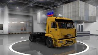 Euro Truck Simulator 2 Обзор мода (KamAZ 5460)