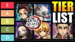 DEMON SLAYER X SUMONERS WAR COLLAB TIER LIST