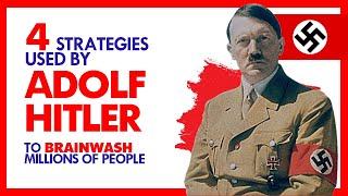 4 strategies used by Adolf Hitler to brainwash Germany | Rise of Adolf Hitler |NSH