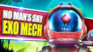 No Man's Sky Exo Mech (Минотавр) - Обзор обновления + руководство по постройке вездеходов