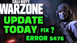 NEW WARZONE UPDATE TODAY : CALL OF DUTY WARZONE UPDATE PATCH NOTES