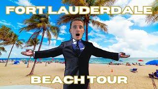 Fort Lauderdale Beach Tour | Best Beach In South Florida | Fort Lauderdale Beach Walk