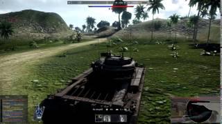 Undamaged Tiger 2 meets 120mm HESH