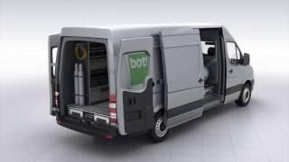 Bott VARIO van racking CGI